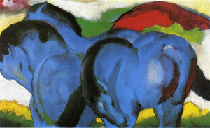 The Little Blue Horses - Franz Marc