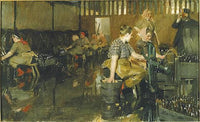 The Little Brewery by Anders Zorn — hand-painted botanical oil painting reproduction on canvas