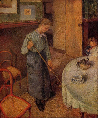 The Little Country Maid in kitchen