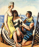The Little Fish by Max Beckmann — hand-painted portrait oil painting reproduction on canvas