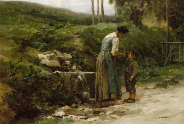The little fountain (July 1876)