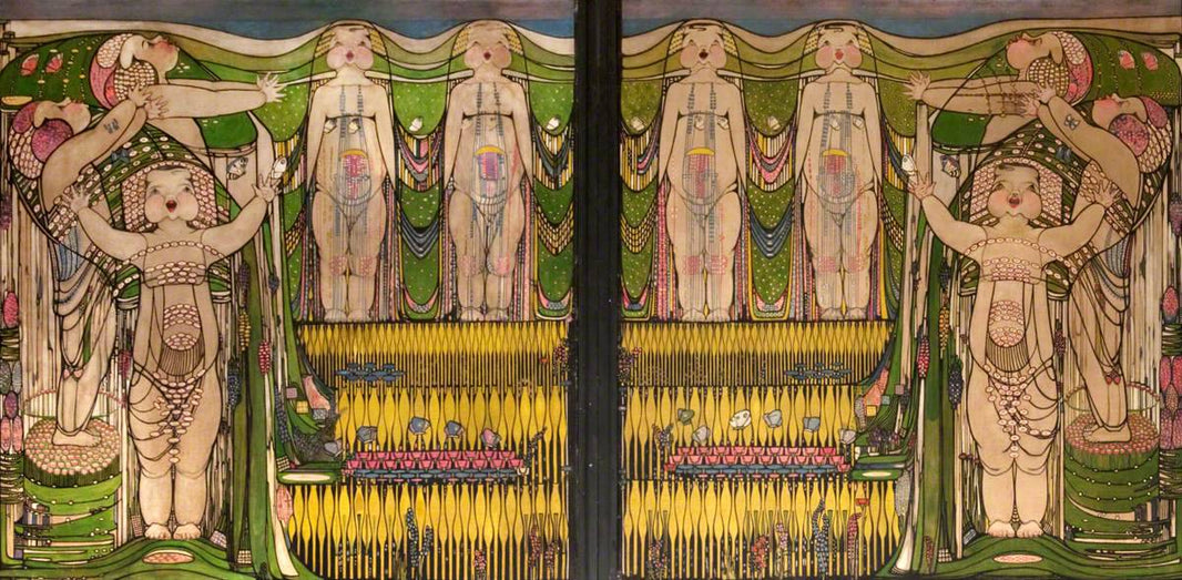The Little Hills by Margaret Macdonald, hand-painted abstract oil painting reproduction on canvas