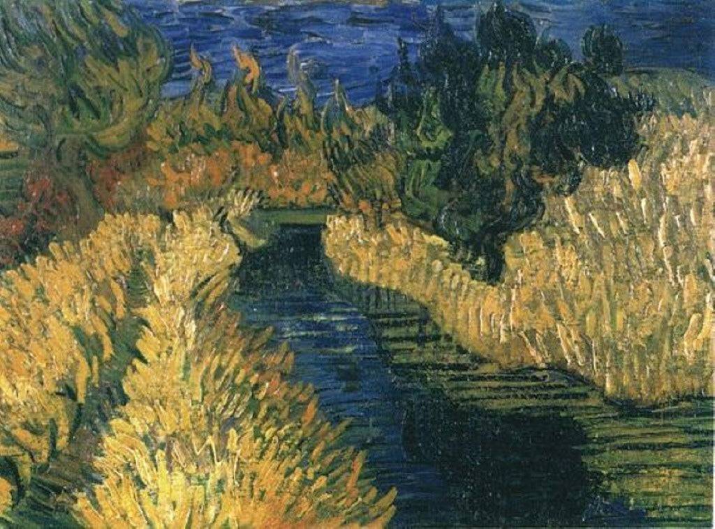 The Little Stream - Vincent van Gogh