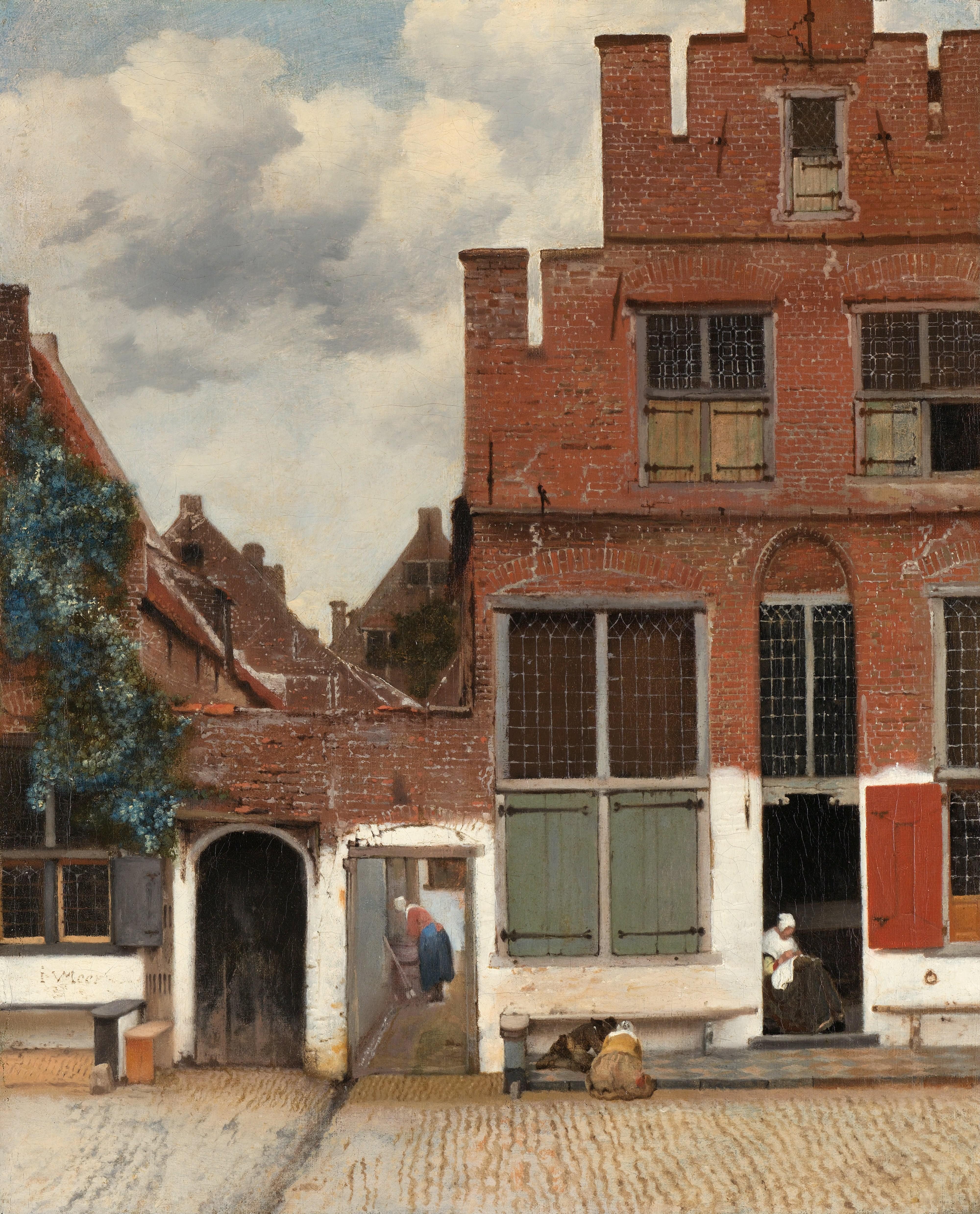 The Little Street - Johannes Vermeer