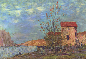 The Loing at Moret - Alfred Sisley