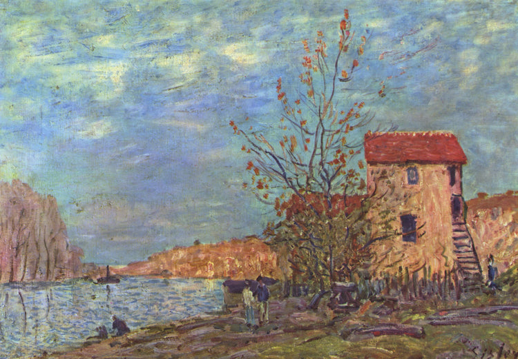 The Loing at Moret - Alfred Sisley