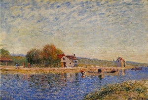 The Loing Canal - Alfred Sisley