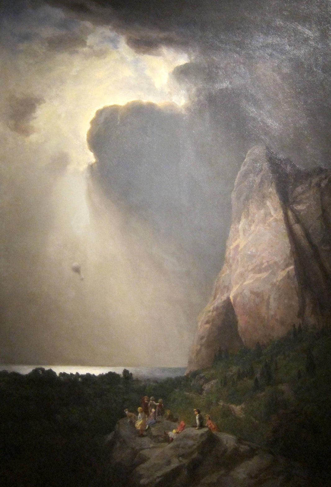 The Lost Balloon by William Holbrook Beard — hand-painted landscape oil painting reproduction on canvas