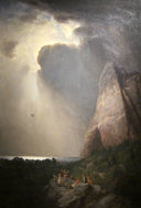The Lost Balloon by William Holbrook Beard — valley oil painting wall art, Romanticism