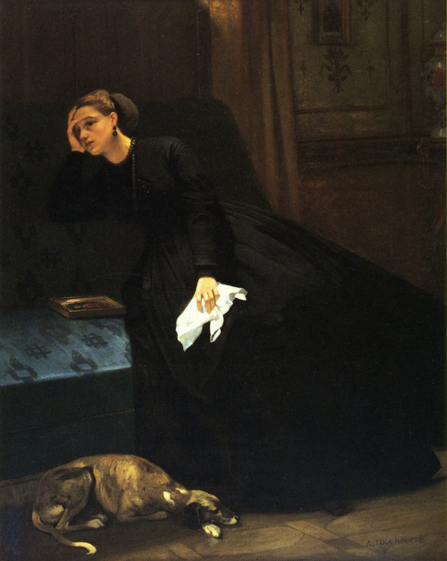 The lost love - Auguste Toulmouche