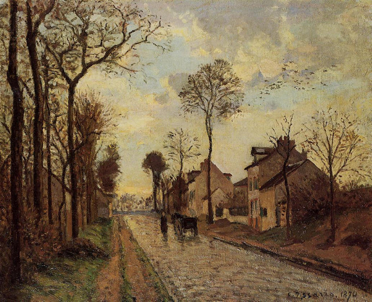 The Louveciennes Road - Camille Pissarro