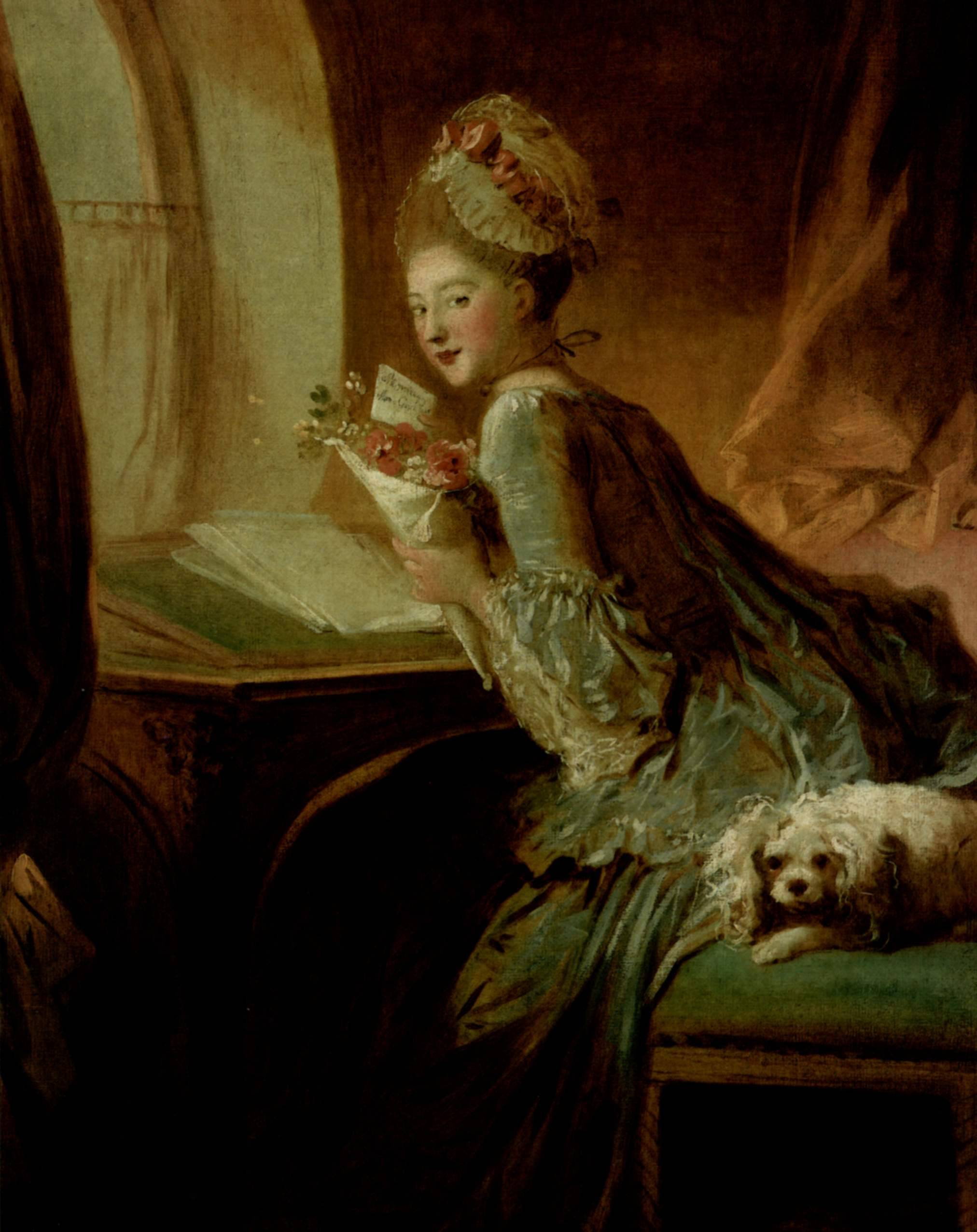 The Love Letter - Jean-Honore Fragonard