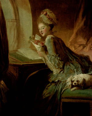 The Love Letter - Jean-Honore Fragonard