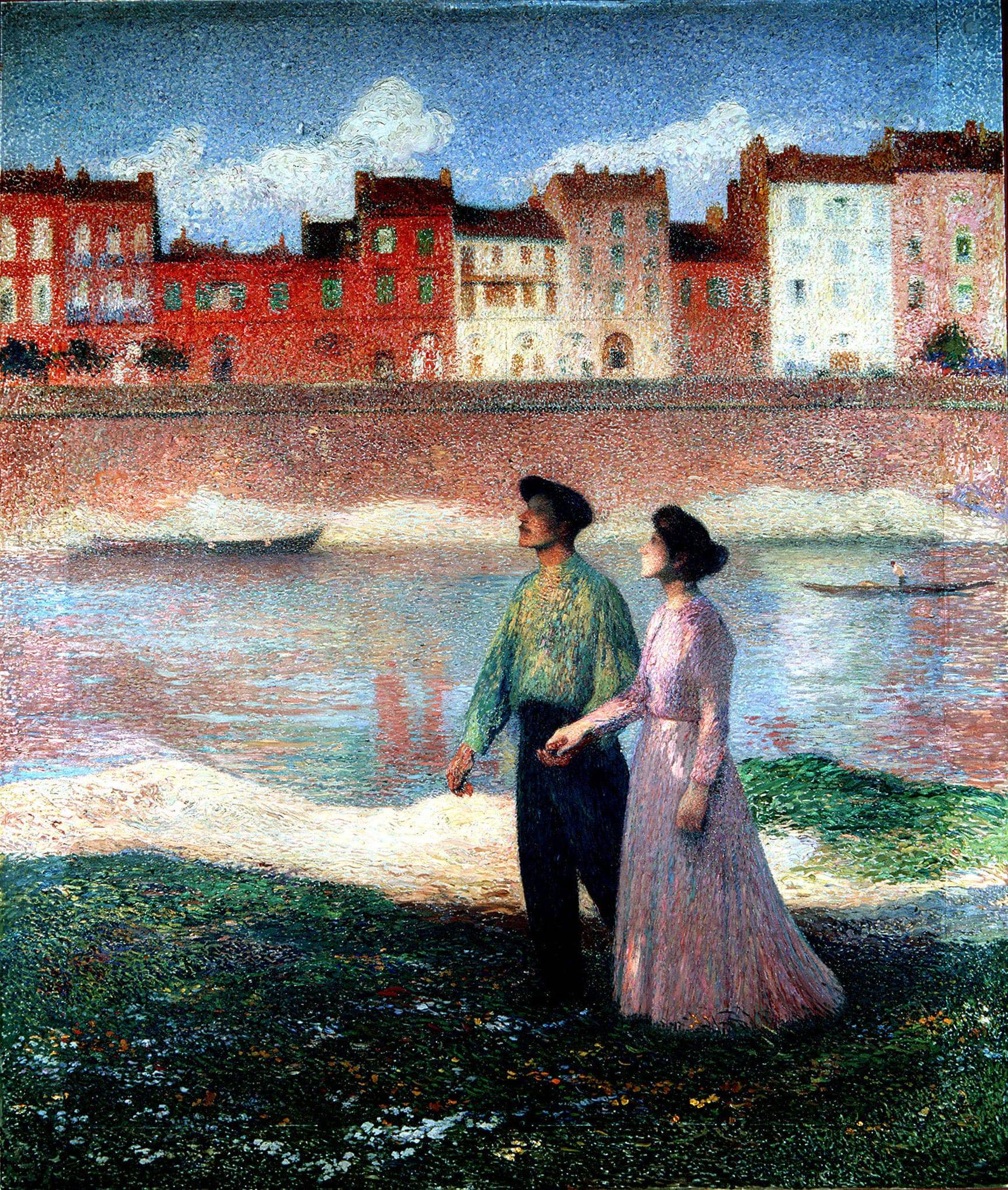 The Lovers - Henri Martin