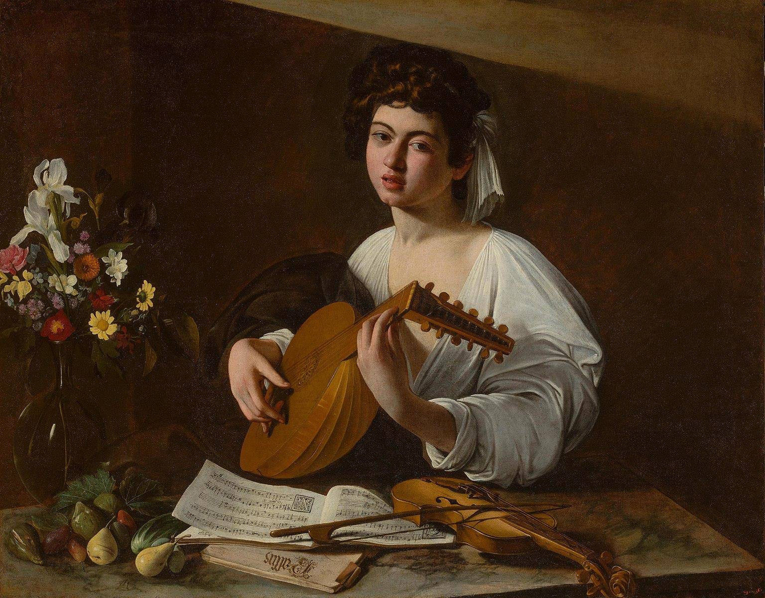 The lute player - Caravaggio