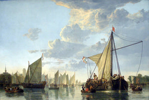 The Maas at Dordrecht - Aelbert Cuyp