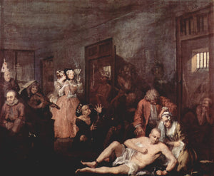 The Madhouse - William Hogarth