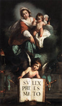 The Madonna of Justice by Bernardo Strozzi — hand-painted cultural oil painting reproduction on canvas
