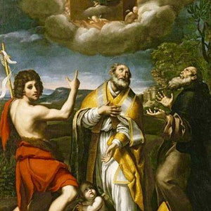 The Madonna of Loreto Appearing to St. John the Baptist, St. Eligius, & St. Anthony