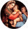 The Madonna of the Chair in home office