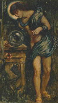 The Magic Crystal (Study: Male Figure)