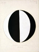 The Mahatmas Present Standing Point, Series II, No. 2a by Hilma af Klint — hand-painted abstract oil painting reproduction on canvas