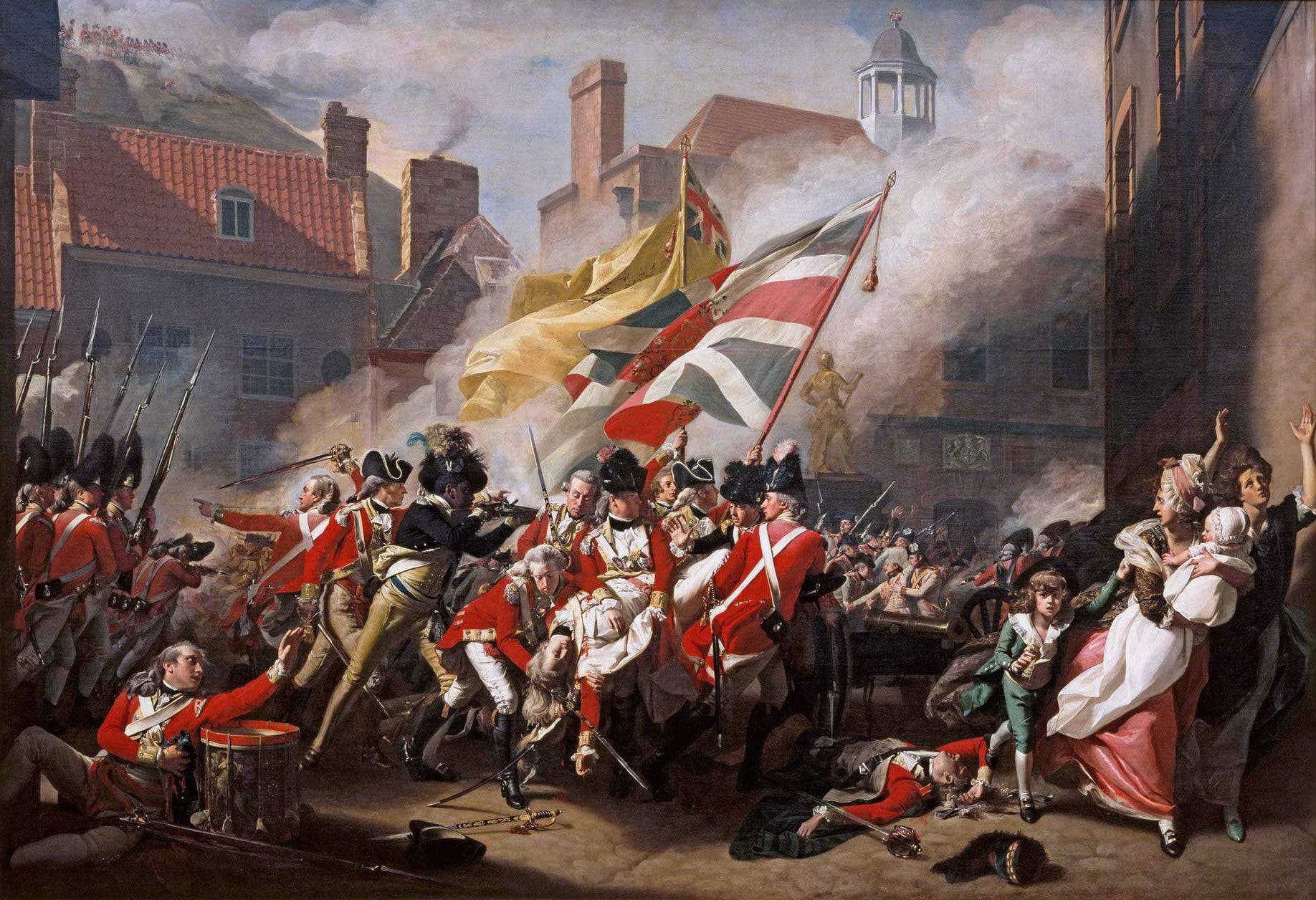 The Major Peirson's Death - John Singleton Copley