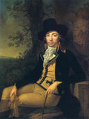 The Man in the Riding Habit by Pierre-Paul Prud'hon — male oil painting wall art, Neoclassicism