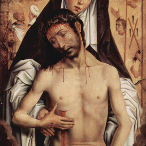 The Man of Sorrows in the Arms of the Virgin