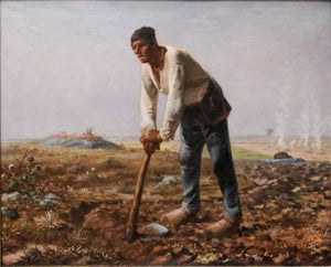 The Man with the Hoe - Jean-Francois Millet