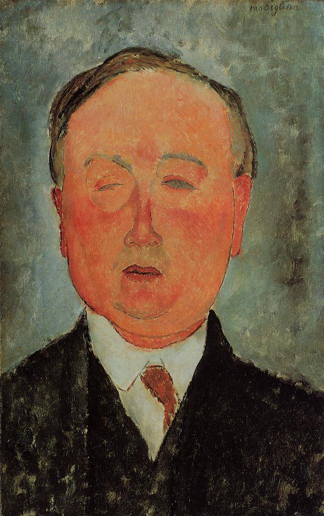 The Man with the Monocle - Amedeo Modigliani