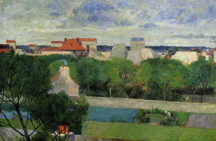 The market gardens of Vaugirard - Paul Gauguin