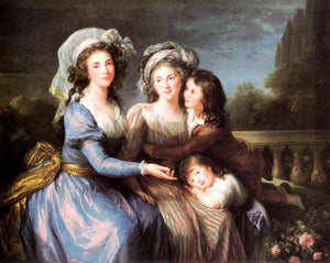 The Marquise de Pezay, and the Marquise de Rougé with Her Sons Alexis and Adrien - Louise Elisabeth Vigee Le Brun