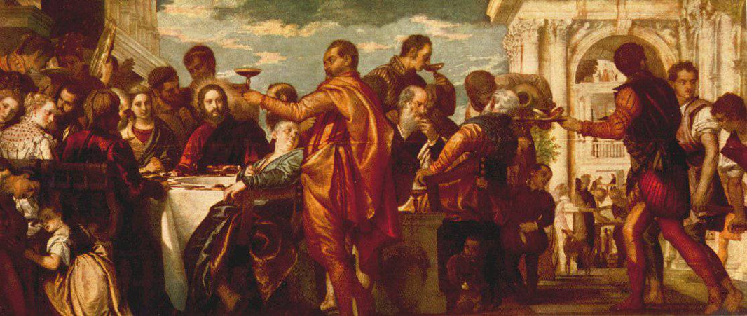 The Marriage at Cana by Paolo Veronese, hand-painted cultural oil painting reproduction on canvas