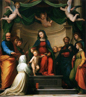 The Marriage of St Catherine of Siena - Fra Bartolomeo