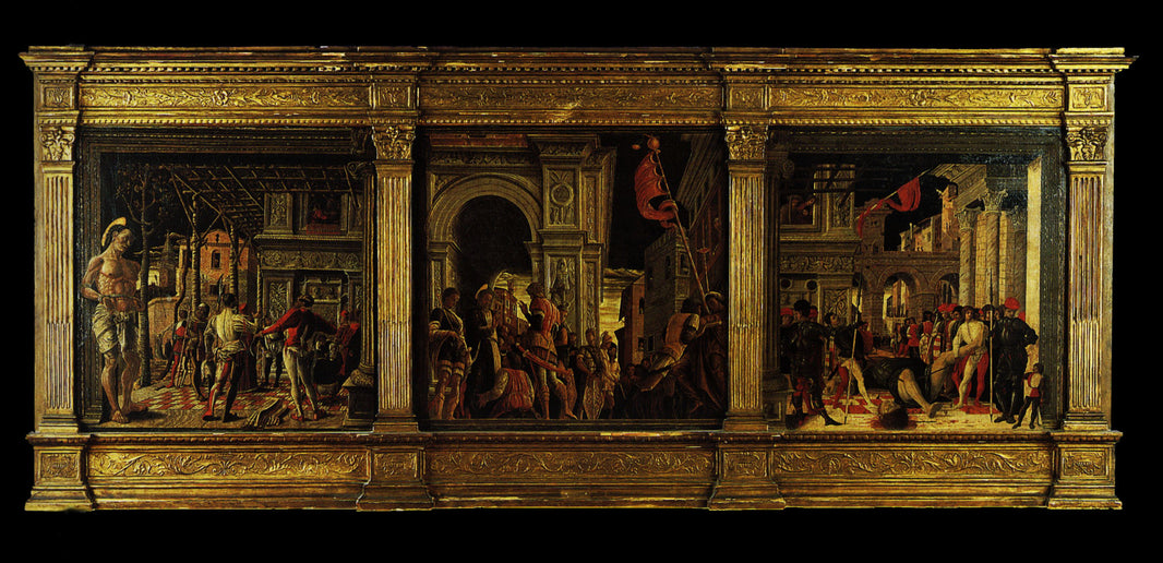 The martyrdom of Saint Christopher by Andrea Mantegna, hand-painted cultural oil painting reproduction on canvas