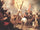 The Martyrdom of St. Andrew in living room
