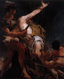 The Martyrdom of St. Bartholomew by Giovanni Battista Tiepolo — religion oil painting wall art, Rococo