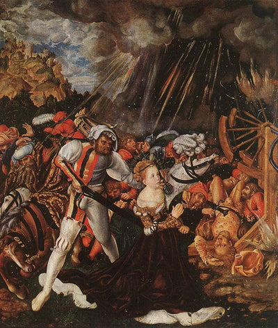 The Martyrdom of St. Catherine in kitchen