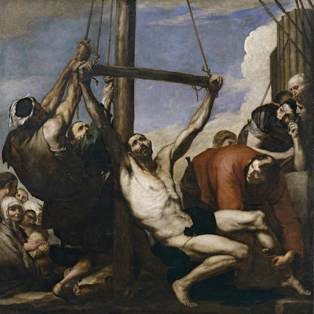 The Martyrdom of St. Philip by Jusepe de Ribera — hand-painted cultural oil painting reproduction on canvas