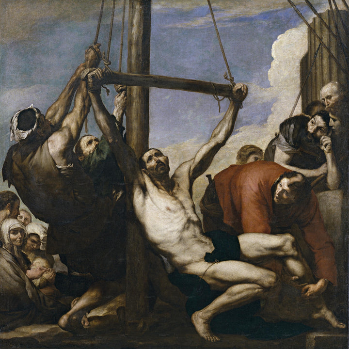 The Martyrdom of St. Philip by Jusepe de Ribera — hand-painted cultural oil painting reproduction on canvas