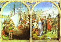 The Martyrdom of St. Ursula's Companions and The Martyrdom of St. Ursula. From the Shrine of St. Ursula