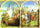 The Martyrdom of St. Ursula's Companions and The Martyrdom of St. Ursula. From the Shrine of St. Ursula in hallway