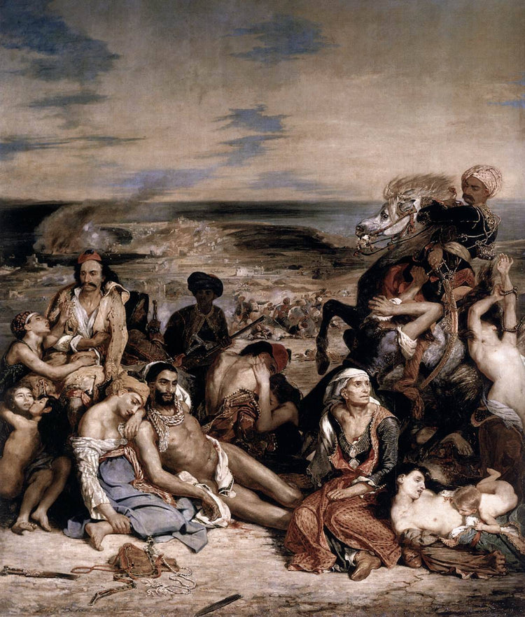 The Massacre at Chios - Eugene Delacroix