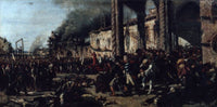 The massacre of Altamura (preparatory sketch)