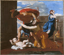 The Massacre of the Innocents by Nicolas Poussin — hand-painted cultural oil painting reproduction on canvas