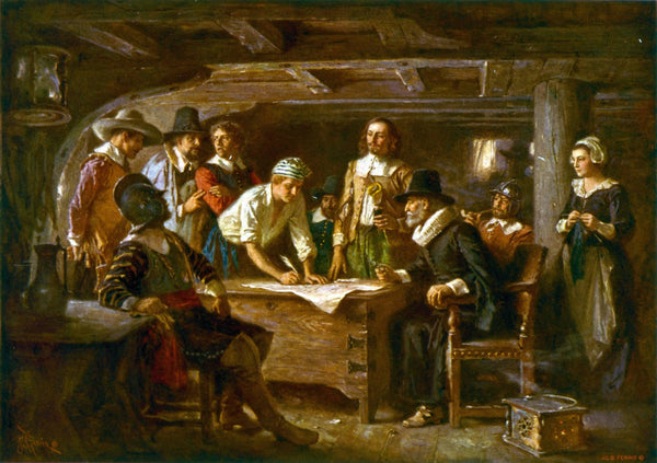 The Mayflower Compact, 1620