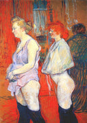 The Medical Inspection by Henri de Toulouse-Lautrec — male oil painting wall art, Post Impressionism