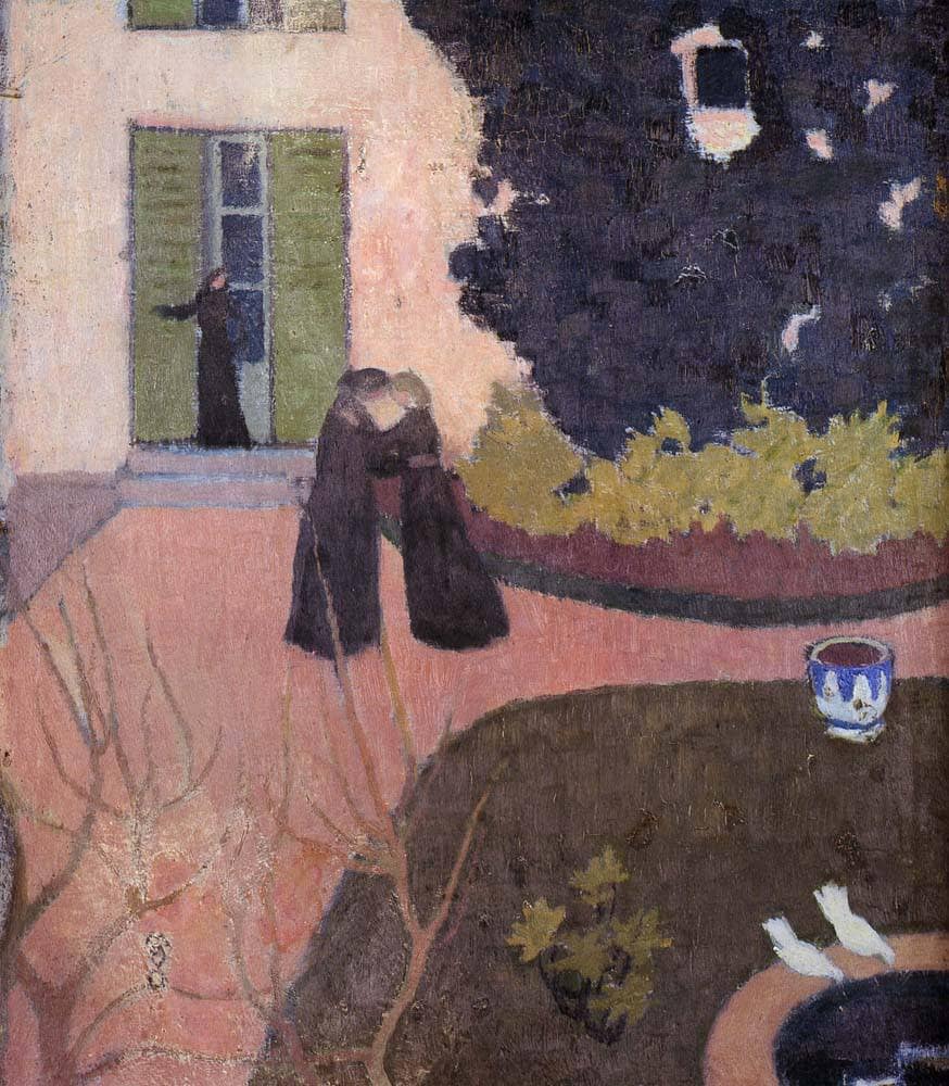 The Meeting by Maurice Denis — hand-painted abstract oil painting reproduction on canvas