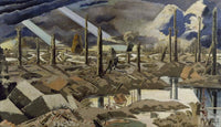 The Menin Road by Paul Nash — hand-painted landscape oil painting reproduction on canvas